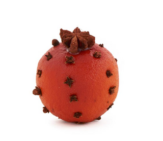 2.5 Inch Orange with Real Cloves and Star Anise