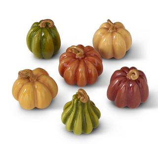 Assorted Fall Colored Mini Pumpkins