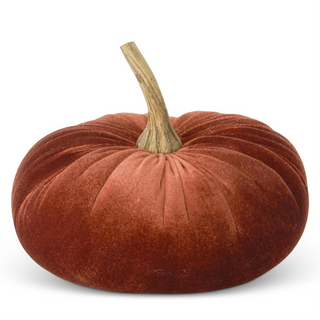 7.25 Inch Velvet Stuffed Pumpkins
