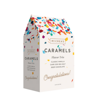 Congratulations Box- Caramel Flavor Trio