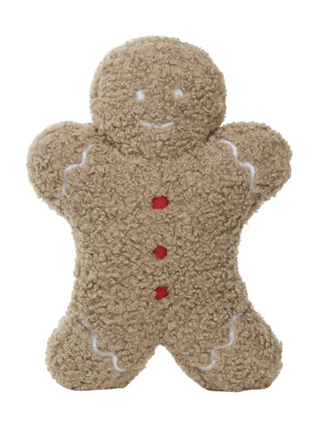 Gingerbread Man Shaped Pillow