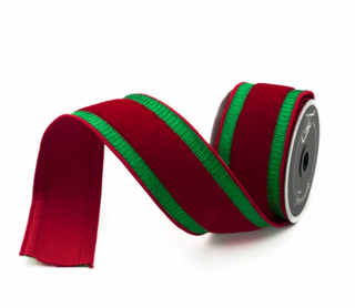 2.5" Pleated Borders Ribbon