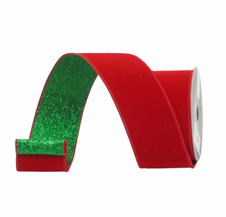 2.5" Red Fusion Wired Ribbon