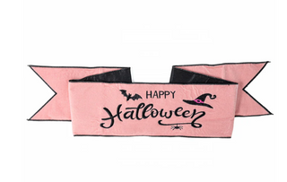 Happy Halloween Wreath Banner
