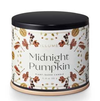 Midnight Pumpkin Vanity Tin Candle