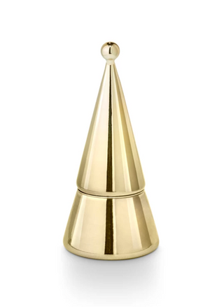 Woodfire Small High Shine Tree Candle