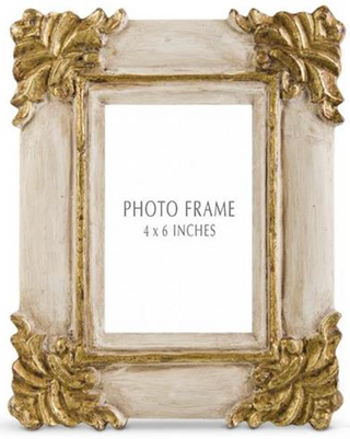 Antique Gold & Cream Frame