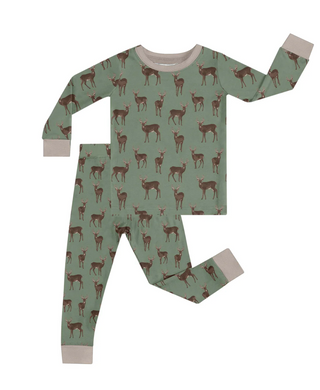2 Piece Shirt/Pant Whitetail Deer PJ