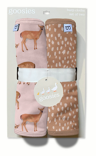 Does & Fawns Burp Cloth