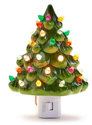 Vintage Christmas Tree Nightlight