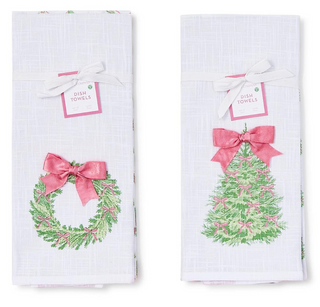 Bow-tiful Set of 2 Dish Towels