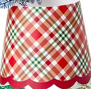 Christmas Set of 2 Paper Shade Covers