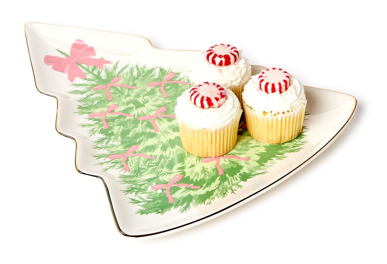 Bow-tiful Tree Shaped Plate - Thumbnail 4