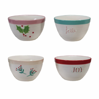 4" Round x 2-1/2"H Stoneware Bowl
