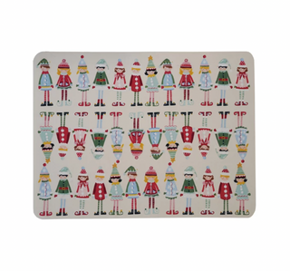 Silicone Non-Slip Baking Mat with Santa's Elves