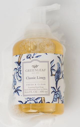 Classic Linen Foaming Hand Soap