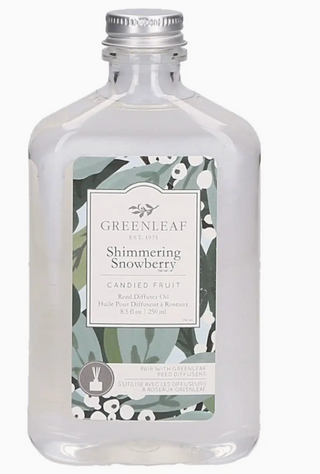 Shimmering Snowberry Reed Diffuser Oil