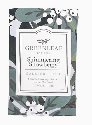 Shimmering Snowberry Mini Sachet