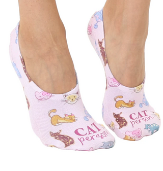 Cat Person Liner Sock