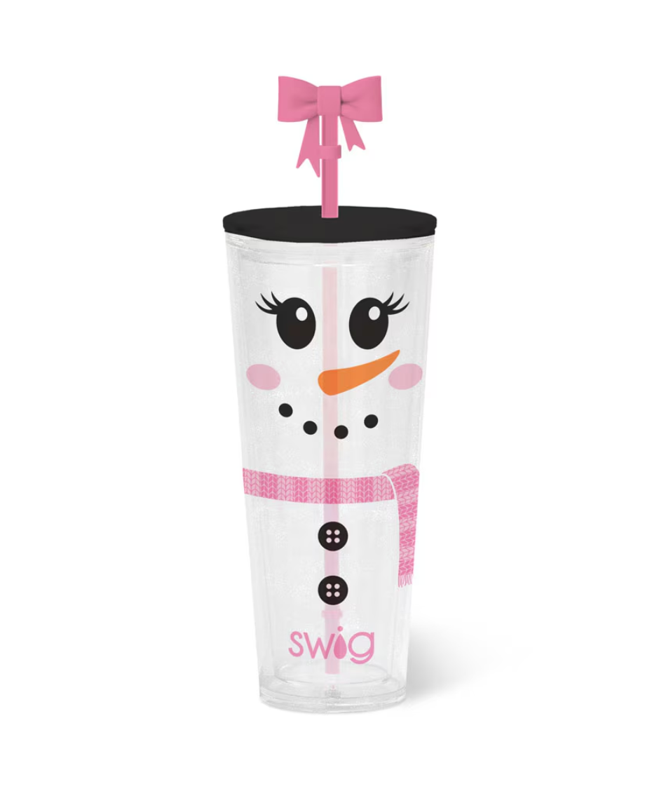 Ms. Frost Plastic Tumbler