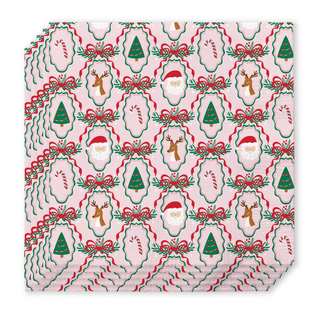 Christmas Cameos Cocktail Napkins