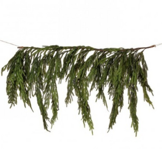40" x 27" Real Touch Norfolk Pine Dripping Garland