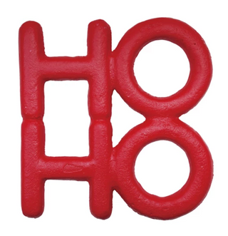 Cast Iron Trivet HO HO HO