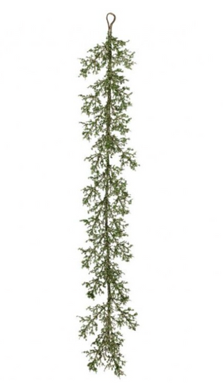 60" Premium Glitter Ice Spray Garland