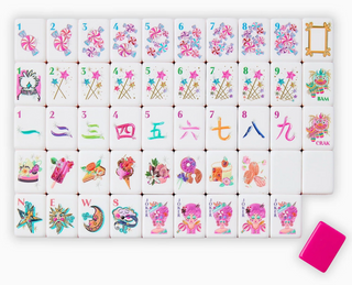 Glitterville Mahjong Tiles