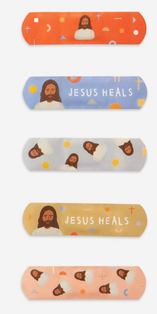 Jesus Heals Bandages