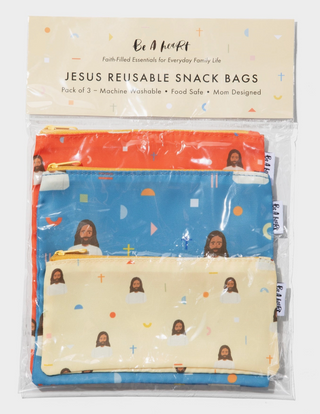 Jesus Reusable Snack Bags