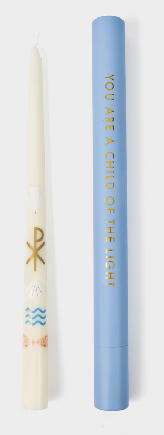 Living Water Baptism Candle