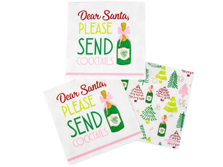 Dear Santa Cocktail Napkins