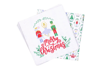 Nutcracker Waltz Cocktail Napkins