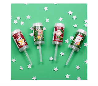 Festive Christmas Friends Bath Confetti Poppers (assorted)