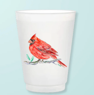 Cardinal Frosted Cup