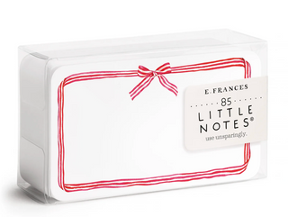 Red Ribbon Little Notes