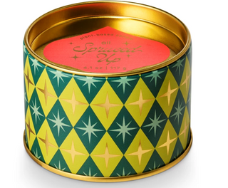 All Spruced Up Hotel Tin Candle
