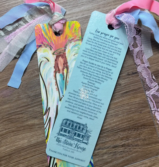 Colorful Angel Tassel Bible Bookmark