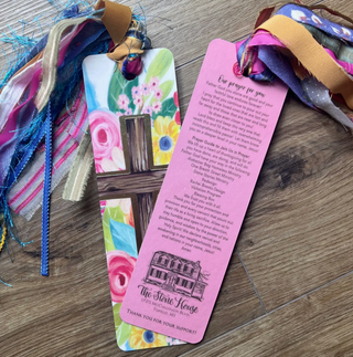 Floral Cross Tassel Bible Bookmark