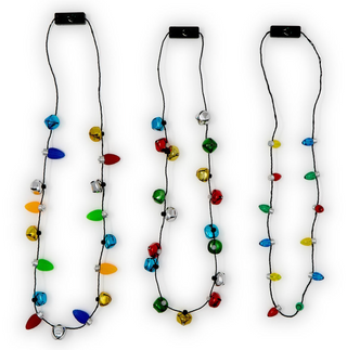 Holiday Light Up Ornament Necklace