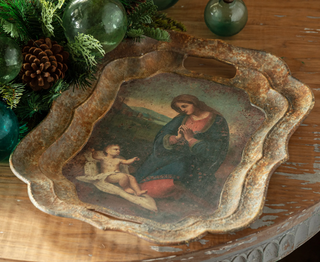 Madonna & Child Tray