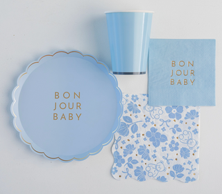 Bonjour Baby Blue Sky Blue