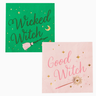Good & Wicked Witch Cocktail Napkin
