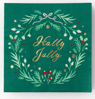 Holly Jolly Christmas Napkins