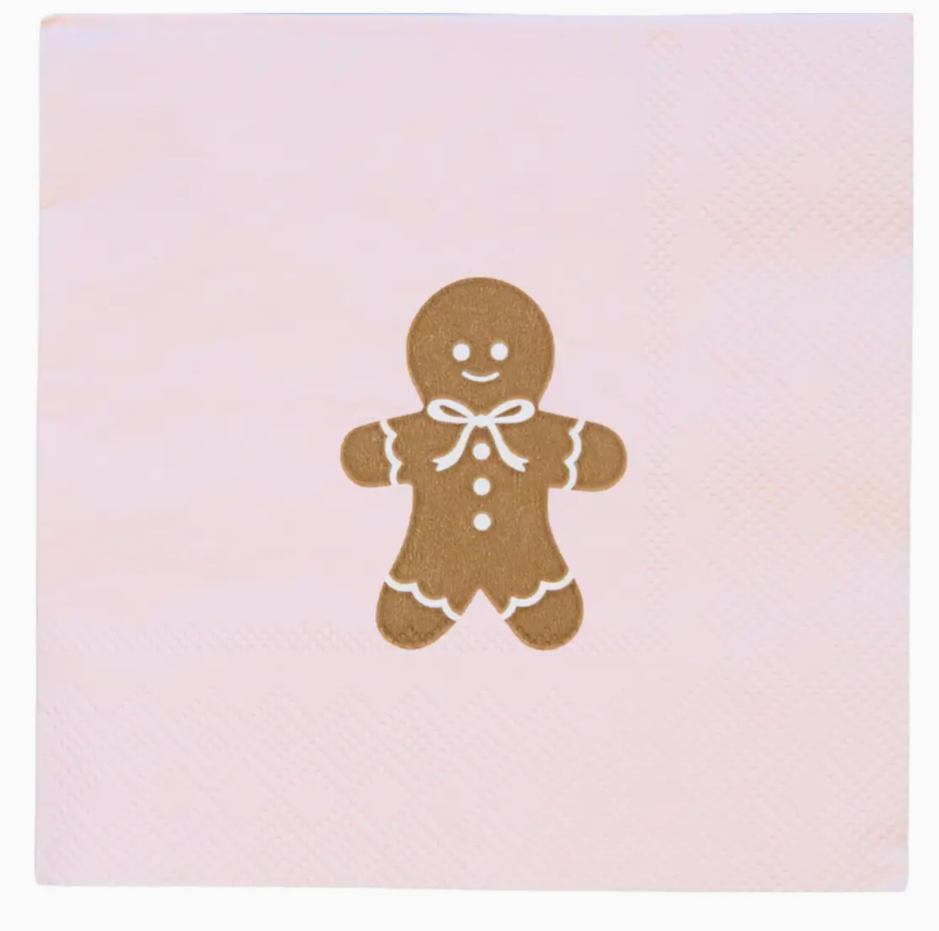 Pink Gingerbread Small Napkin
