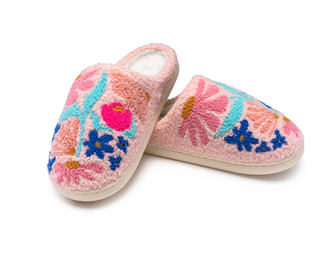 Floral Waves Slippers