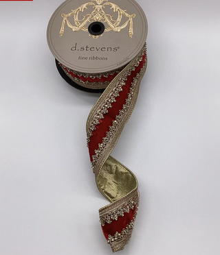 Red Velvet with Gold Trim