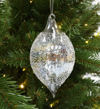 Glistening Glass Ornament