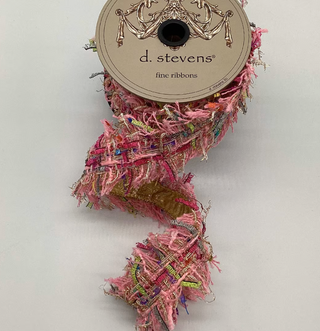 2.5" Boucle Frayed Edge